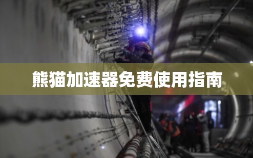 熊猫加速器免费使用指南